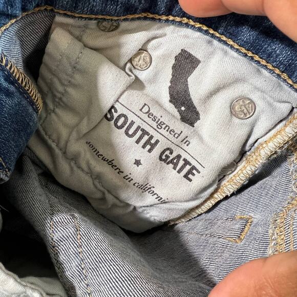 AG Adriano Goldschmied The Legging Ankle Super Skinny Distressed Jeans Sz 25R - Picture 14 of 14